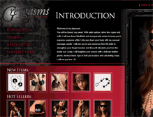 Tablet Screenshot of greygasms.com